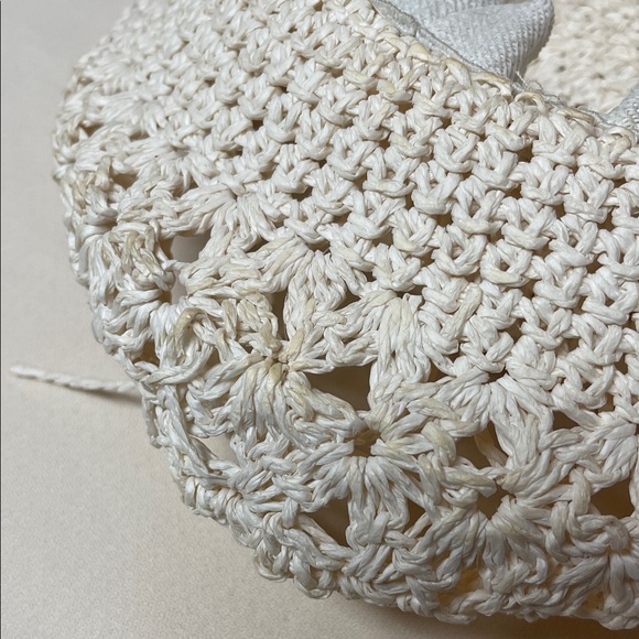 Cream Crochet Sun Hat - Picture 12 of 14